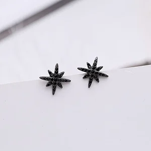 Zircon Star Earrings and studs large jewelry factory,OEM/ODM Jewelry Trade processing customized,Wholesale jewelry manufacturer