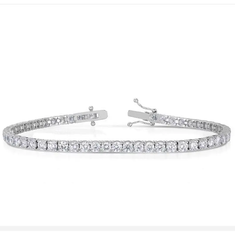 Tennis bracelet, tennis chain, 925 silver bracelet, 925 silver tennis chain,