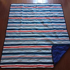 100% Polyester Outdoor Picnic Mat Beach Waterproof Travel Blanket for Camping
