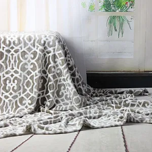 100% Polyester Soft  Printed Flannel Fleece Blanket