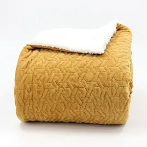 100% Polyester  Double ply Super Soft Quilting  Korean Mink Blanket