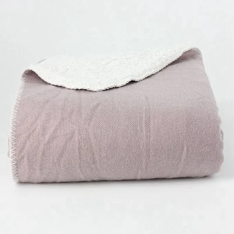 100% Acrylic Soft Spring/Autumn Sofa Decorative Throw  Blanket China