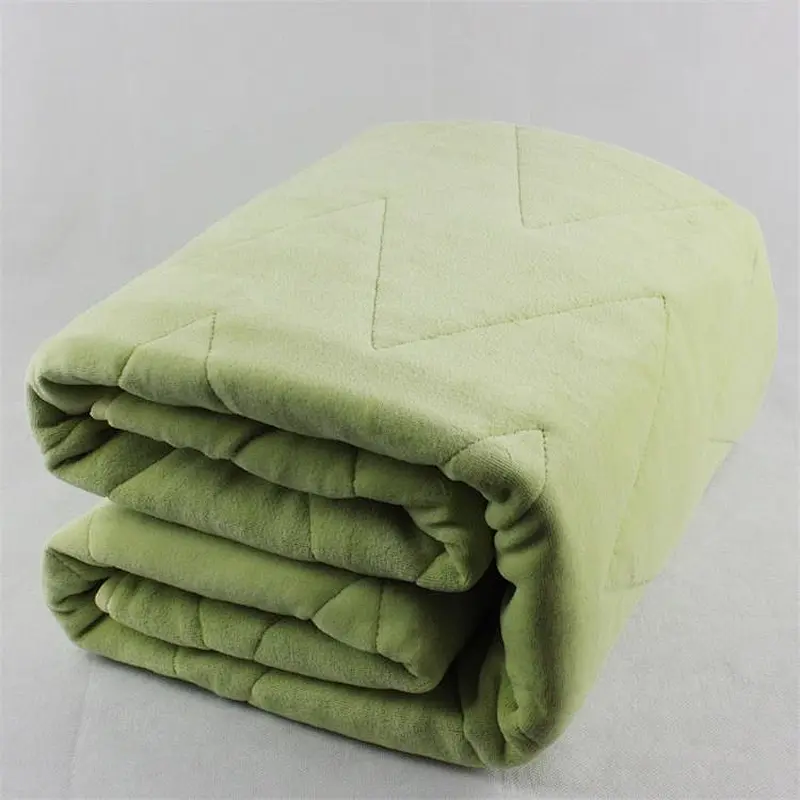 Cotton Velour Quilted Air Conditioner Blanket for summer