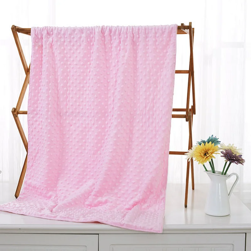 100% Polyester Hot Selling Soft Micro Plush Bubble Children Blanket