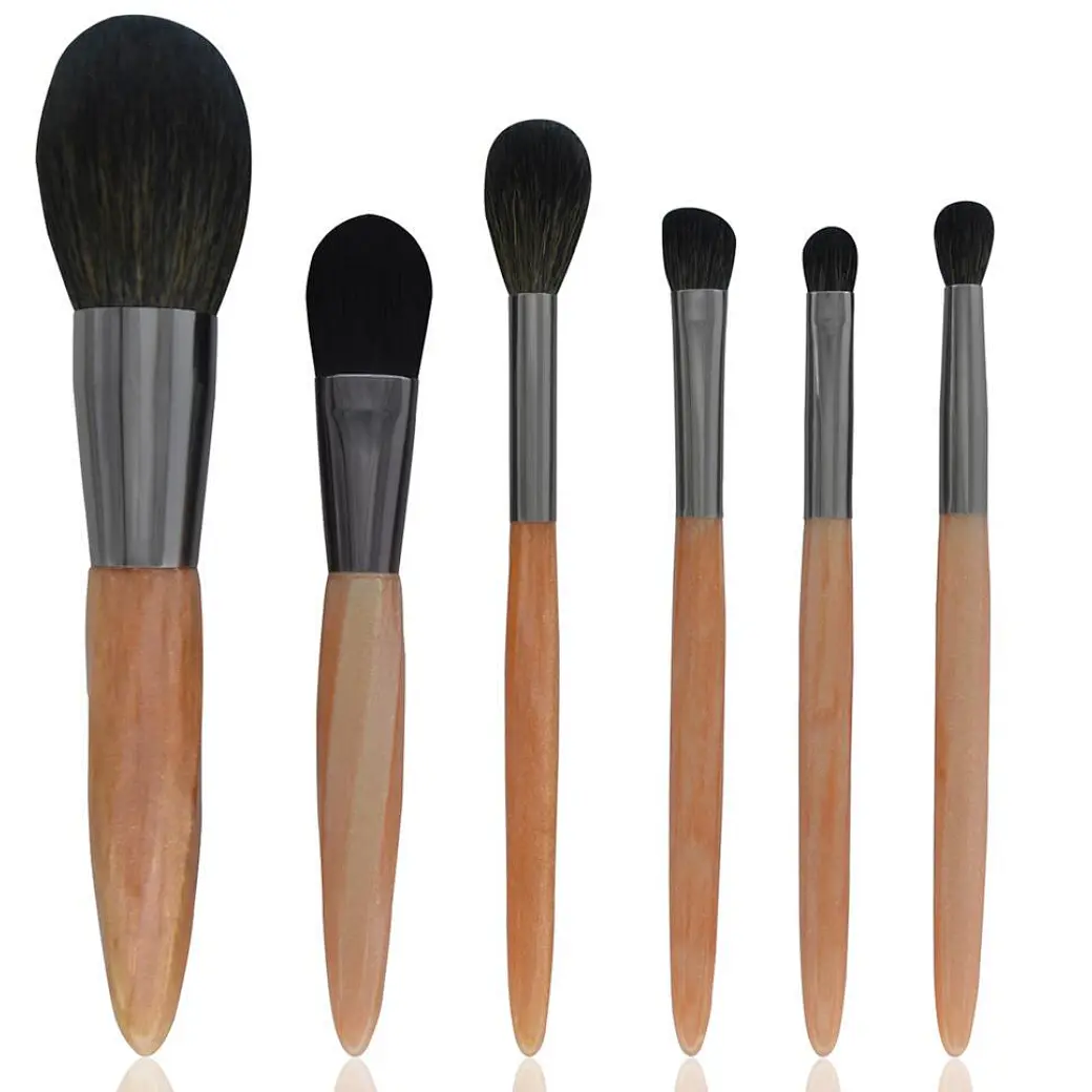 Custom natural bristle makeup brushes - Fay Brush