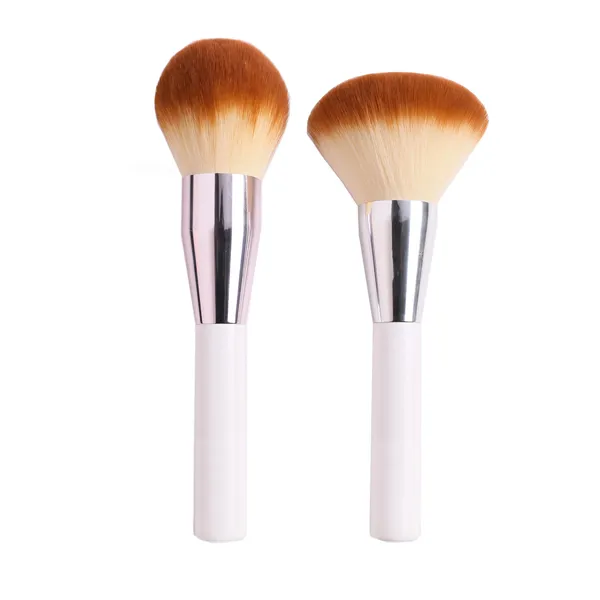 Are powder puffs better than powder brushes?