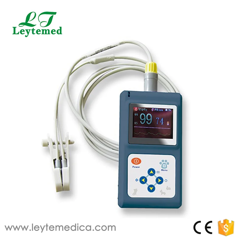 LTS60DV SpO2 value display Vet Pulse Oximeter