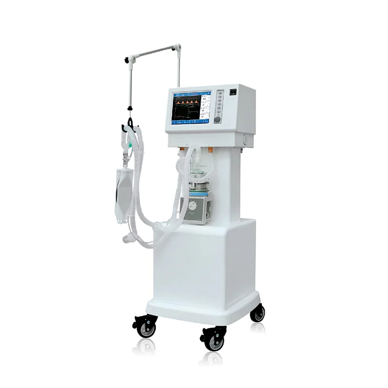 LTSV04 Hospital 8.4 TFT color LCD screen Mobile Medical Ventilator for Adult and Child