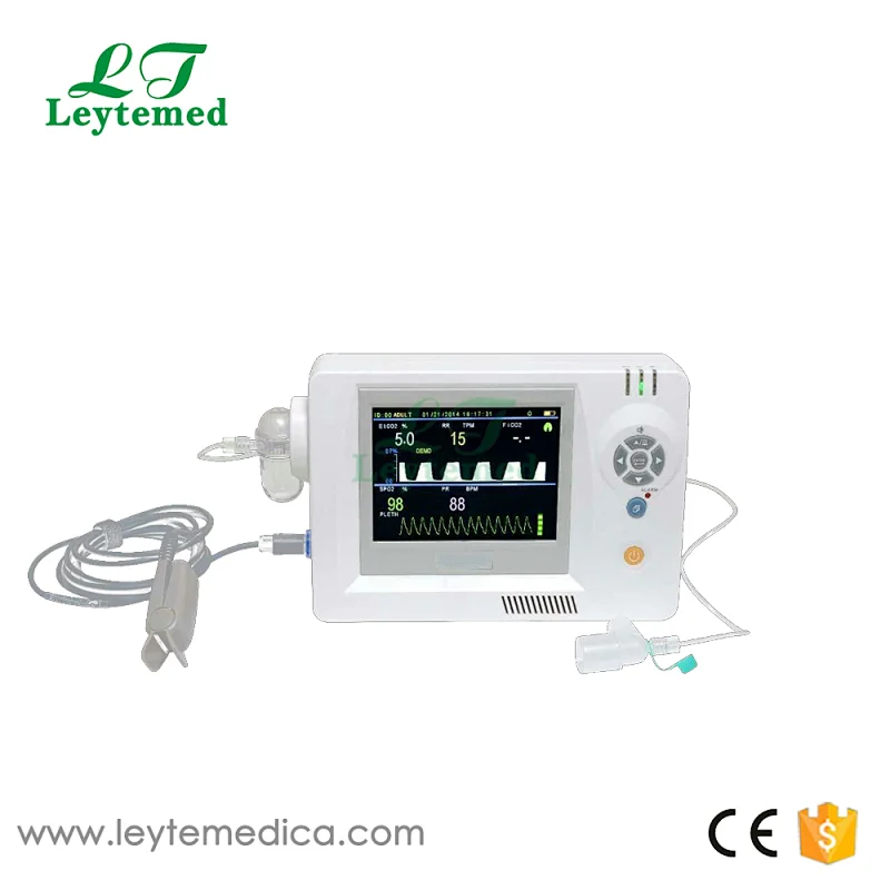 LTM 605A Topsale medical portable etco2 patient monitor for patitent