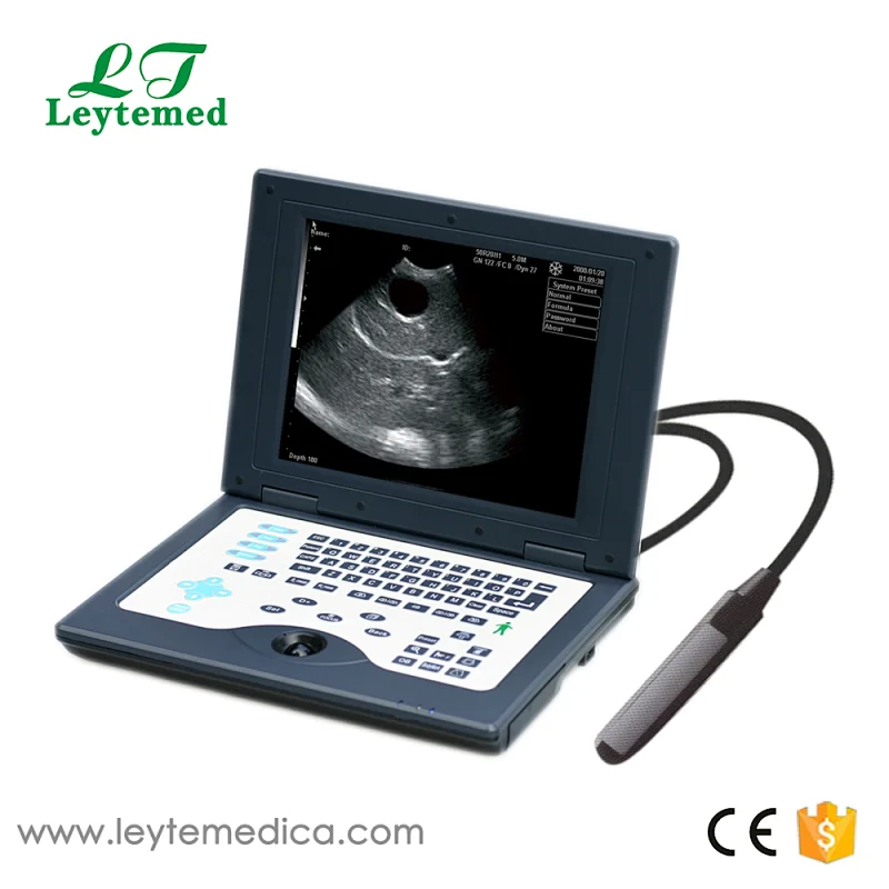 LTS5800V pseudo-color diagnostic laptop veterinary ultrasound system