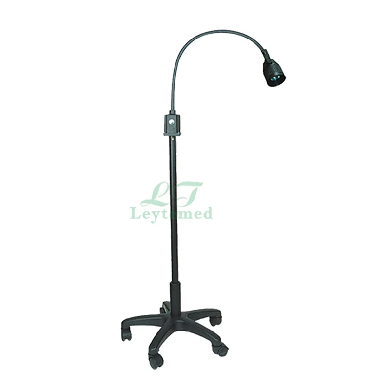 LTSL23 Hospital Mobile Stand Gooseneck Examination Lamp Medical