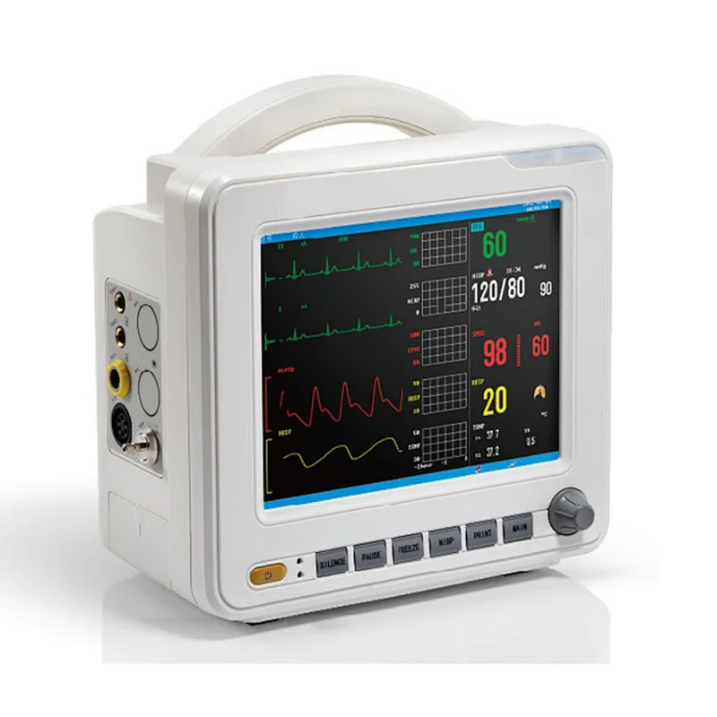 LT-8000F 8 inch 6 parameter patient icu patient monitor wall mount