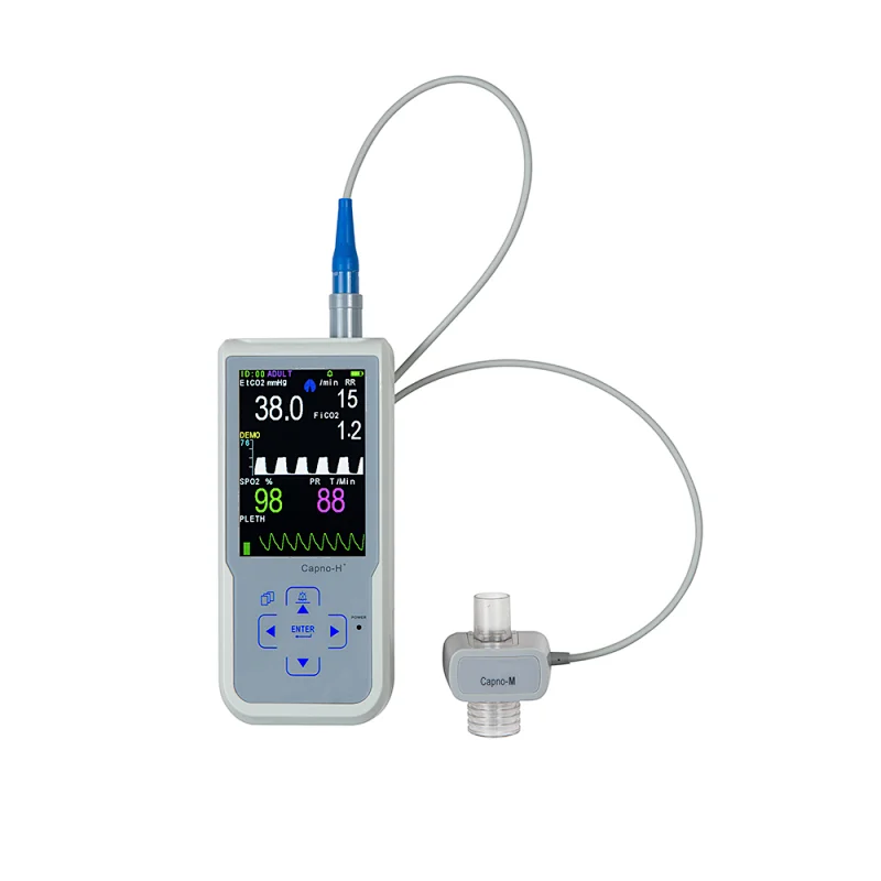 LTM605C handheld Main stream 2.8inches TFT EtCO2 Capnograph
