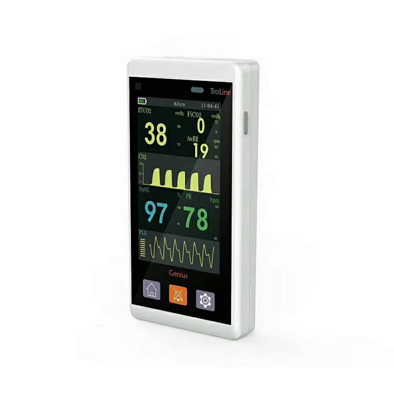 LTEC600 hotsale Handheld EtCo2 Monitor