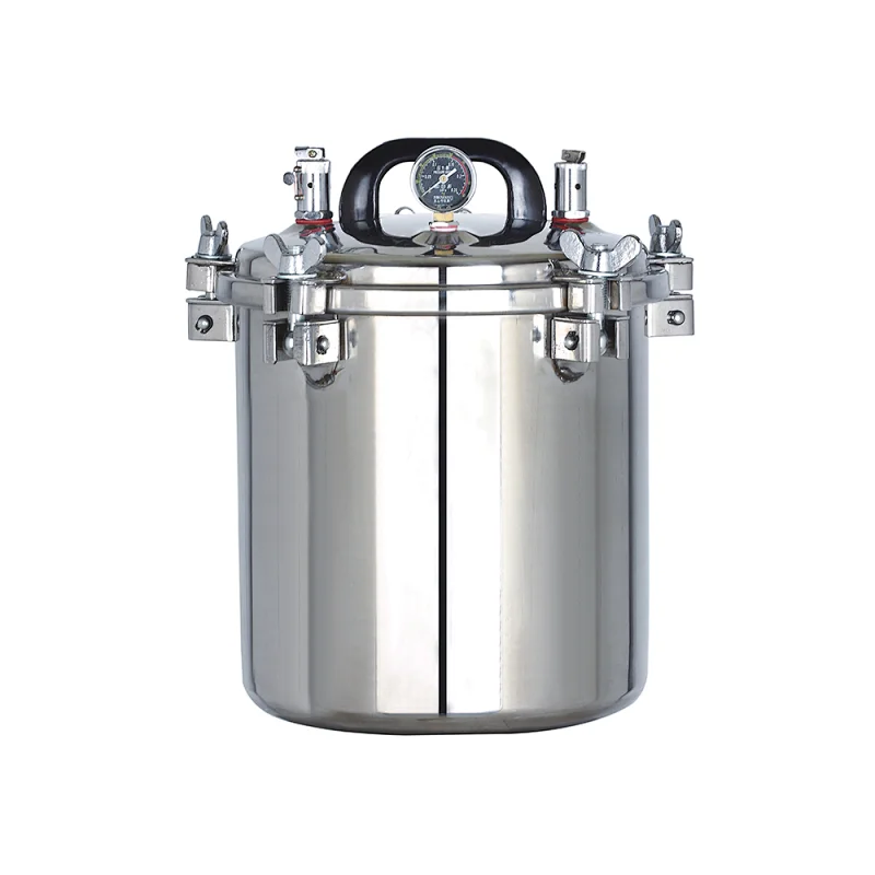 LT-12LM Electric or LPG heated 12L pressure steam sterilizer