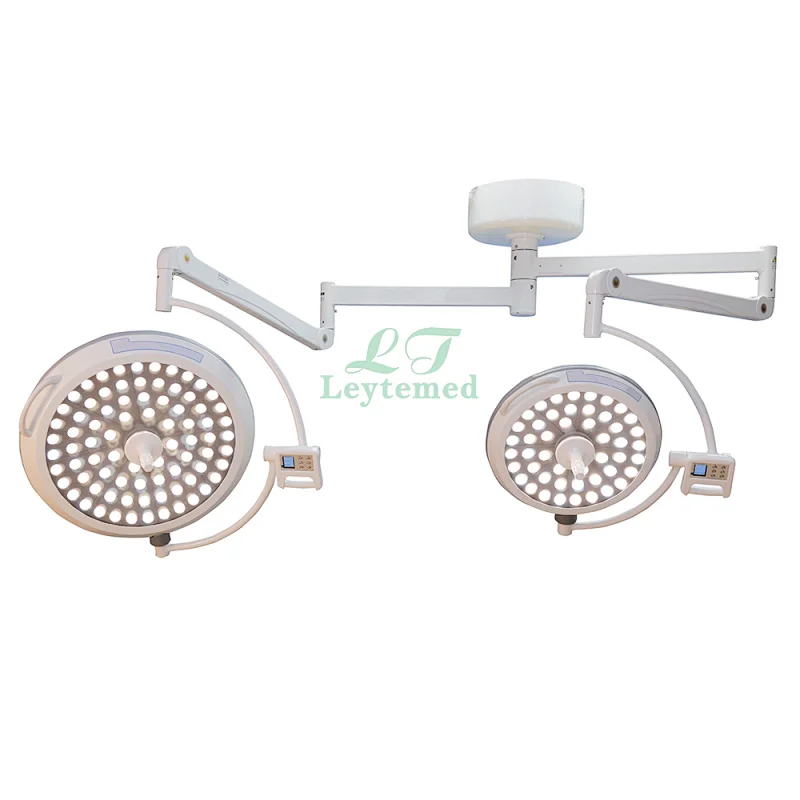 LTSL32 Wall LED Operating Room Lamp Shadowless Ceiling Astral Surgical Lamp Double Lights With Arm
