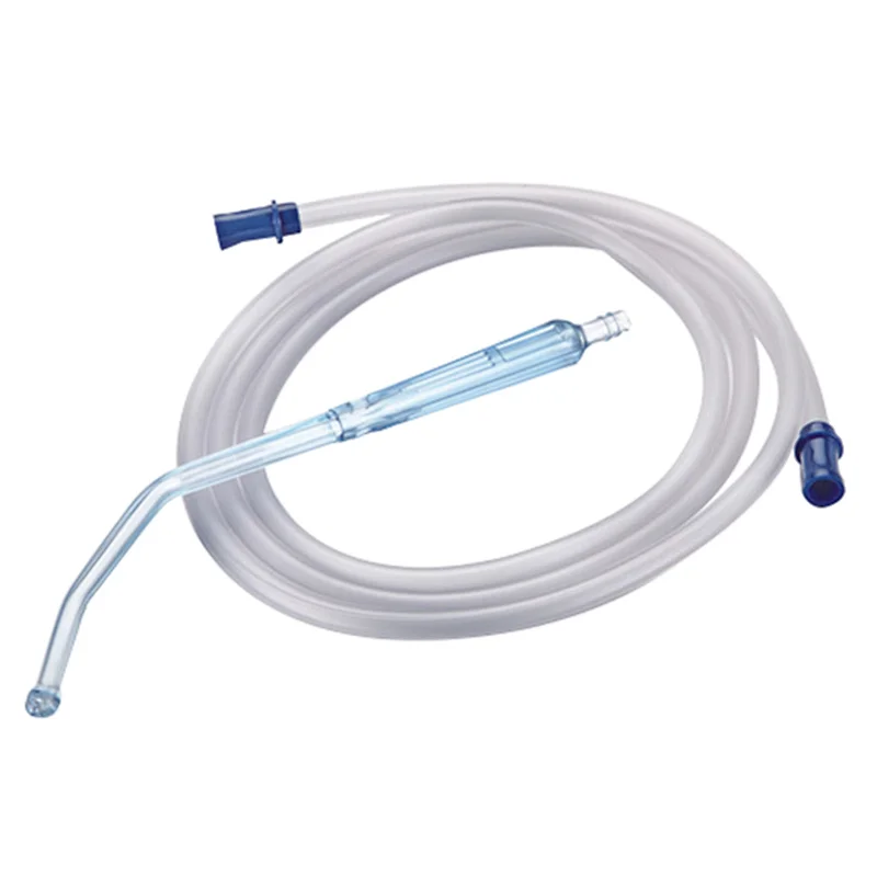 LTDM010 non-toxic PVC soft Connecting Tube With Yankauer Handle