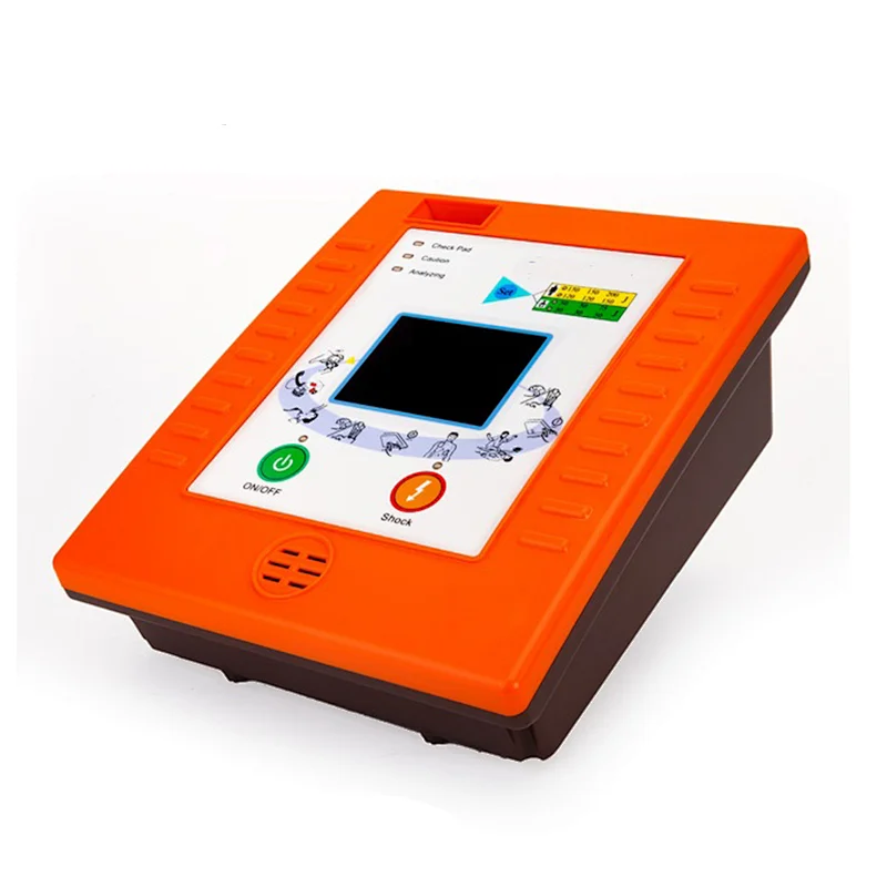 LTSD04 LCD display ecg defibrillator biphasic semi automatic Electricity defibrillator automatic external