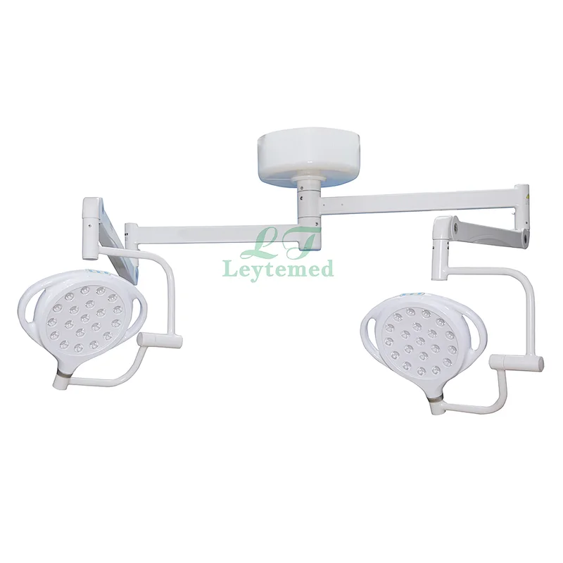 LTSL37 Wall Mounted Double Arm LED Shadowless Operating Lamp Ceiling Medical OT Surgical Light