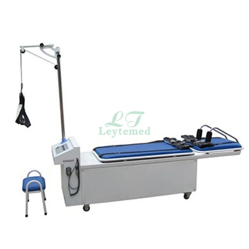 LTSO06 orthopedic physiotherapy adjustable cervical lumbar treatment traction for hospital bed