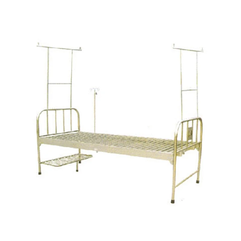 KA208 stainless steel medical flat bed