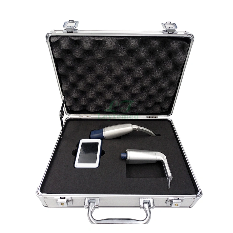 LTEV02 rechargeable portable video laryngoscope set neonate child
