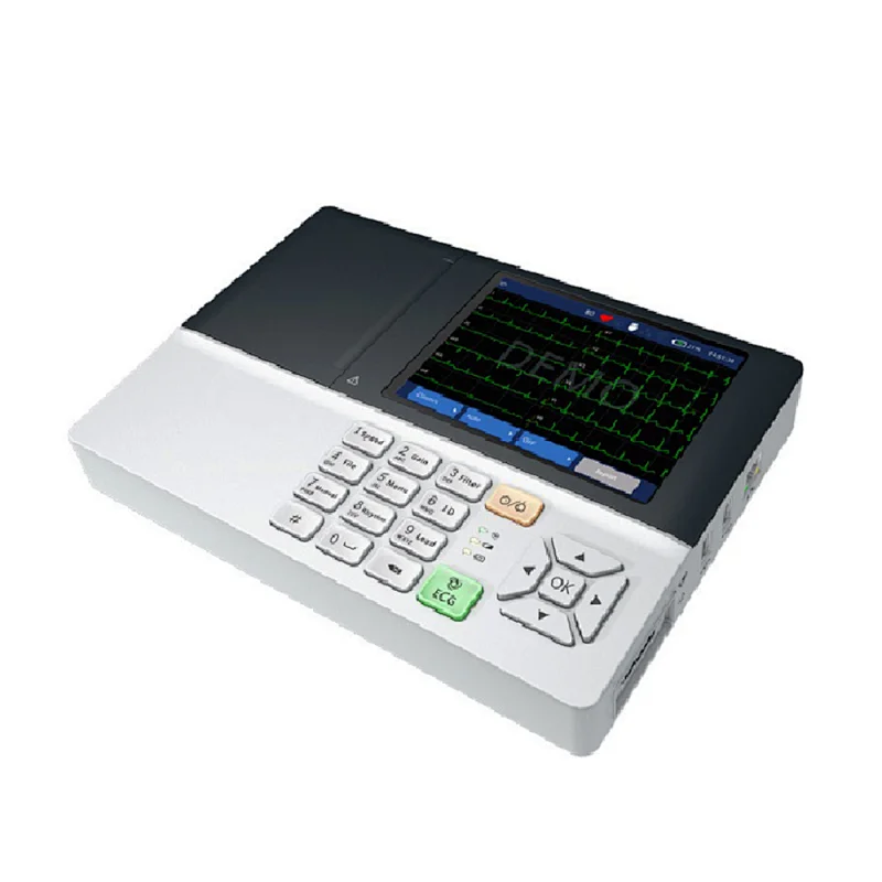 LTSE11 electronic LCD digital auto ECG 3 channel machine low price