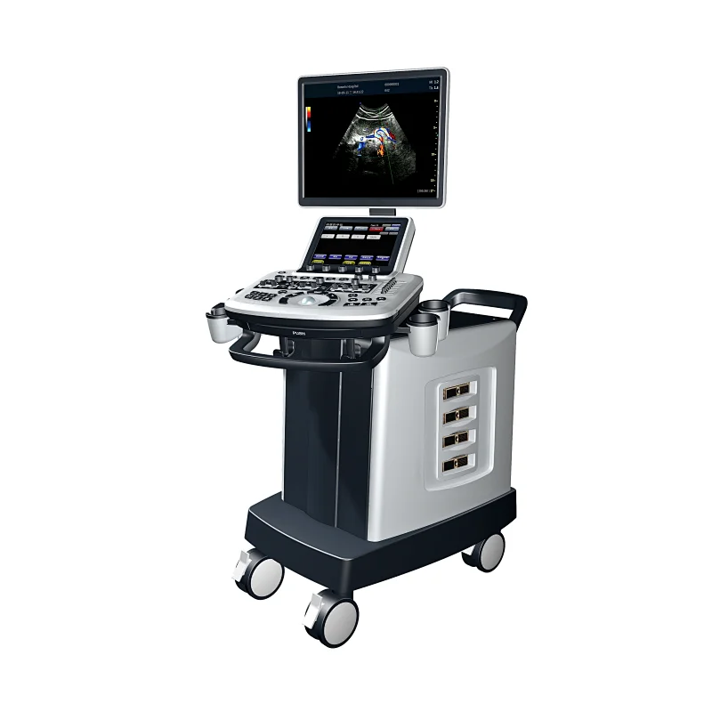 LTQ9 Trolley 10.4 inch touch Screen 3d 4d color doppler ultrasound scanner