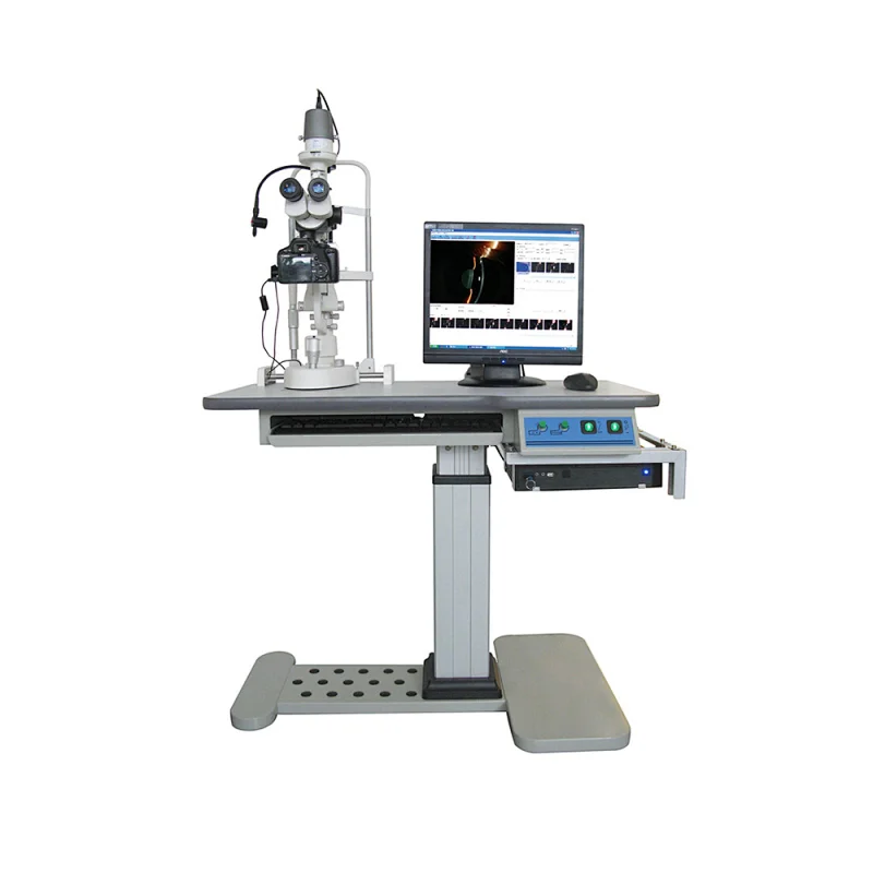 FSL-21A tower style slit lamp with 5 magnification