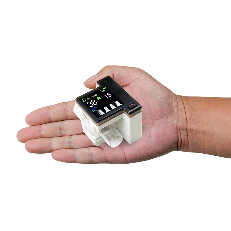 LTSP02V Vet Palm Type Mini EtCO2 Monitor Capnograph for Animal Use