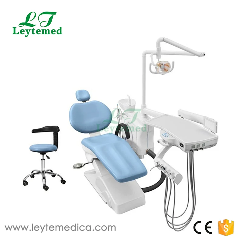 LTD-215 Cheap Electric Adjustable Foot Controller Dental Comfortable Chair with Air Compressor