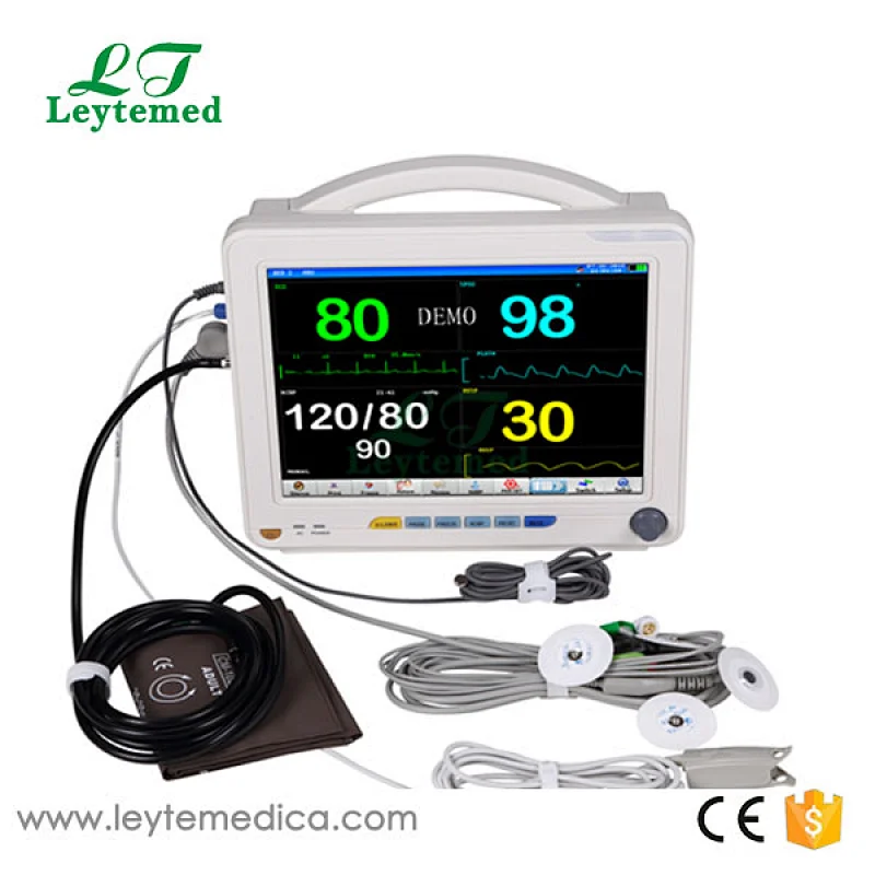 LT9000D pacemaker/Drug calculation /titratiotable 15 inch ICU patient monitor