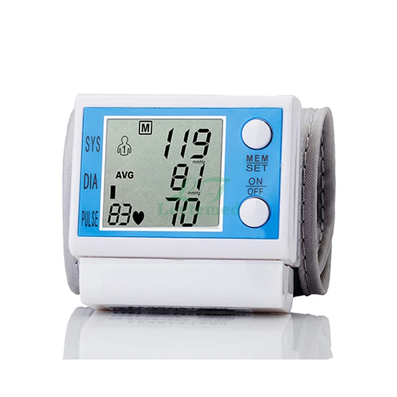 LTOB01 intelligent presurize wrist digital sphygmomanometer Electronic Blood Pressure Monitor