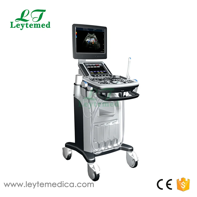LTQ3 Rotation console 15inch LED Touch screen trolley color doppler ultrasound