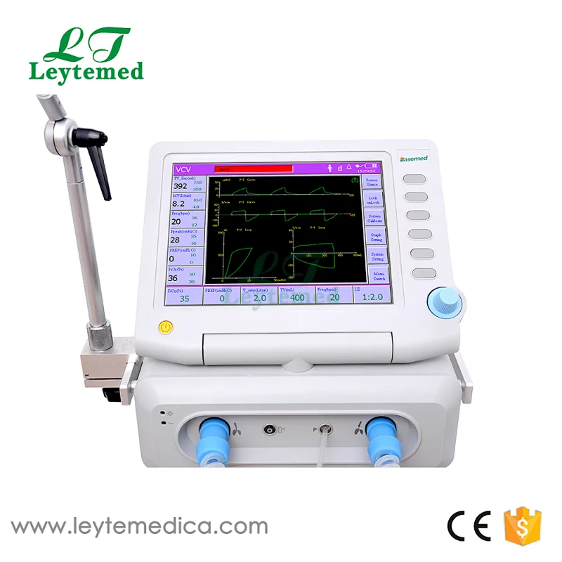 LTE850 Pediatric and adult use ICU ventilator With Compressor