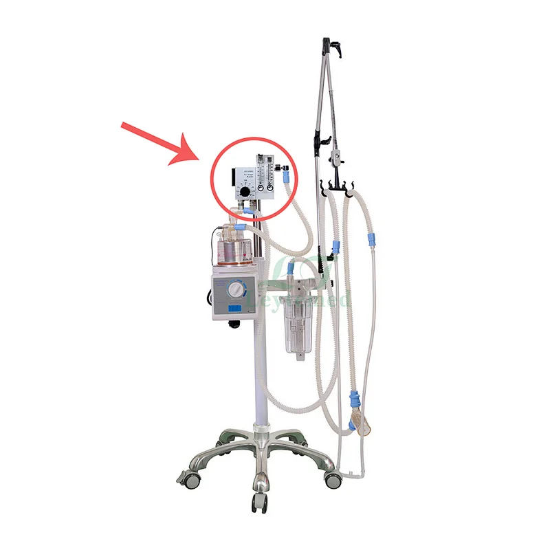 LTIS19 Hospital Infant care Double Output Air oxygen blender
