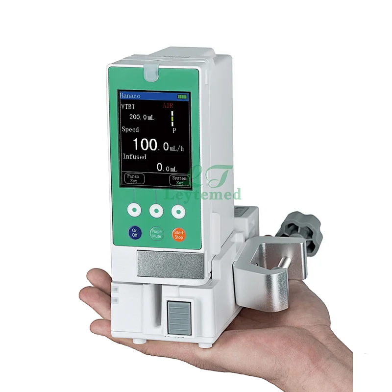 LTSI22 cheap price reusable smart ambulatory universal syringe pump infusion medical device