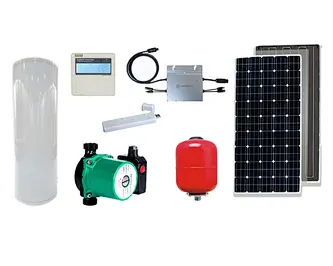 3.3KW PVT Hybird Solar Water Heater Project