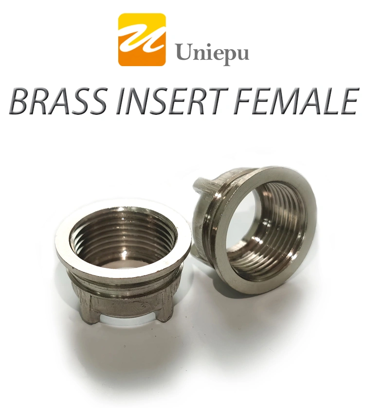 brass insert female