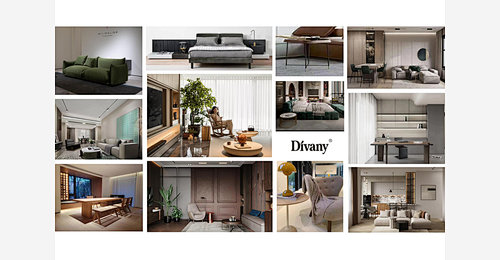 Divany furniture Italy design top high end for luxury house
