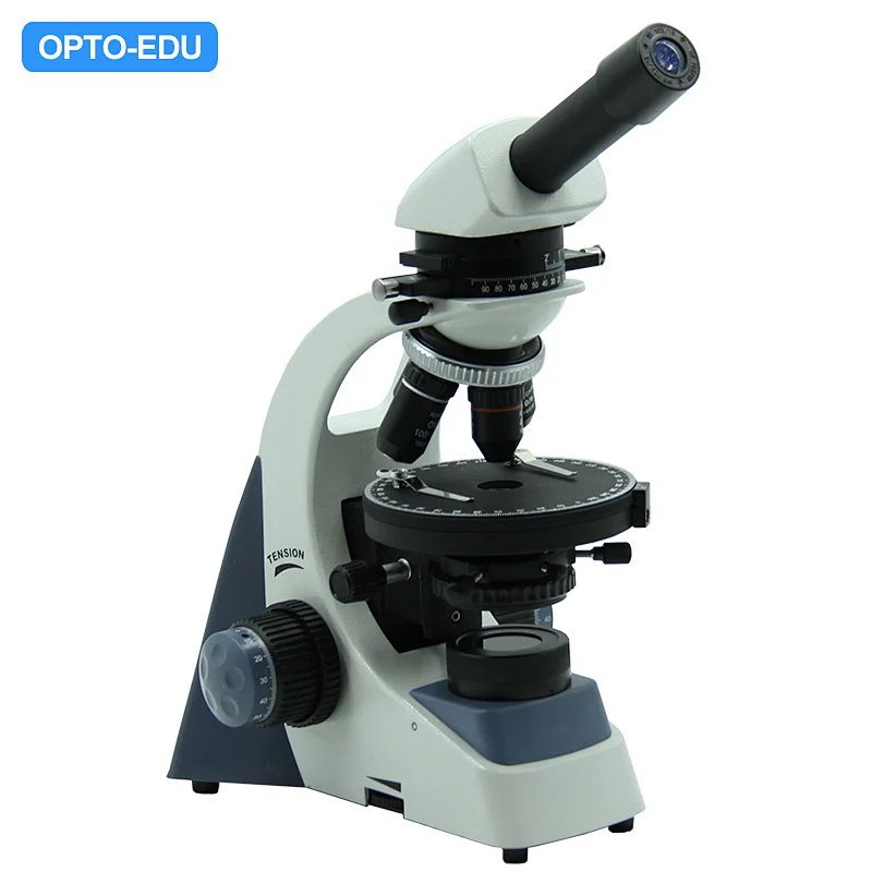 OPTO-EDU A15.1302-A Double layer monocular polarizing optical microscope