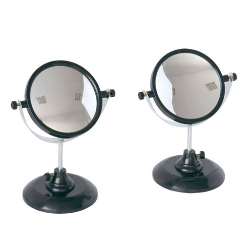 Miroir concave et convexe, avec support