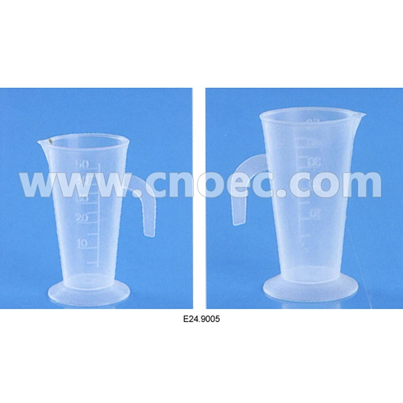 Spactz - Lot De 8 Béchers En Plastique Transparent Gradués, 200 Ml, Idéal Pour Labo Ou Cuisine