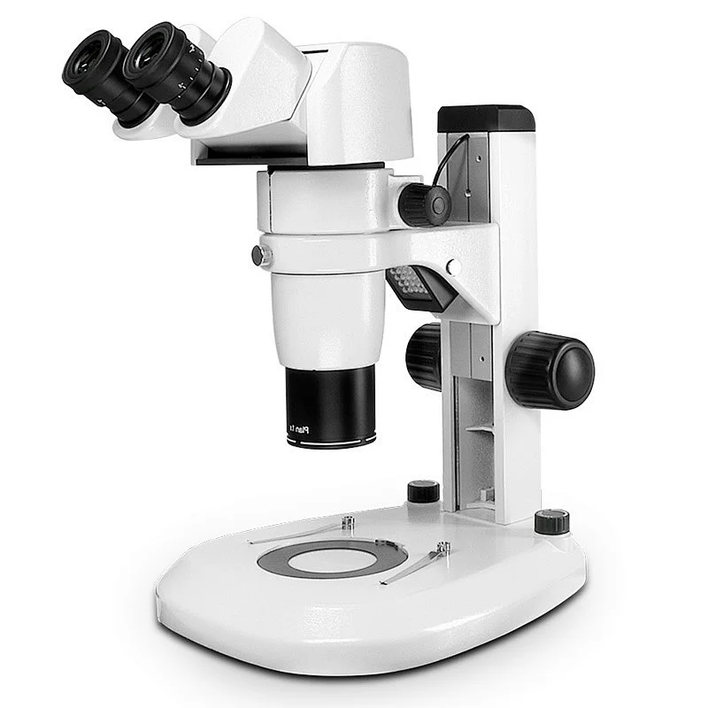 Zoom Stereo Microscope With Tilting Head, 0.8~8x, Zoom 1:10 Zoom Stereo Microscope With Tilting Head, 0.8~8x, Zoom 1:10