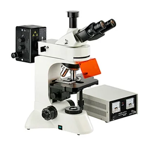 Flourescent Microscope, 100W Mercury, B,G,U,UV