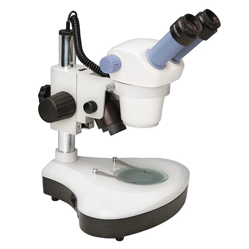 Zoom lab microscope 0.7x-4.5x, Binocular viewing microscope body
