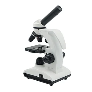Monocular Student Microscope, Metal Body, Coarse & Fine Focusing