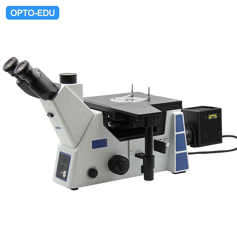 OPTO-EDUA10.0202 Microscope à fond noir, lampe halogène 12V50W