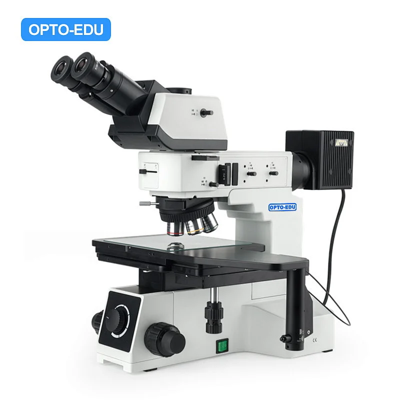 Metallurgical Microscope, BF/DF, DIC, Semi-APO, PL, Reflect & Transmit Light Metallurgical Microscope, BF/DF, DIC, Semi-APO, PL, Reflect & Transmit Light