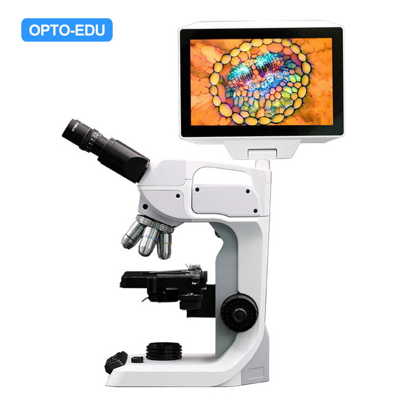 OPTO-EDU A33.3713-16M Microscope biologique numérique LCD 10,1